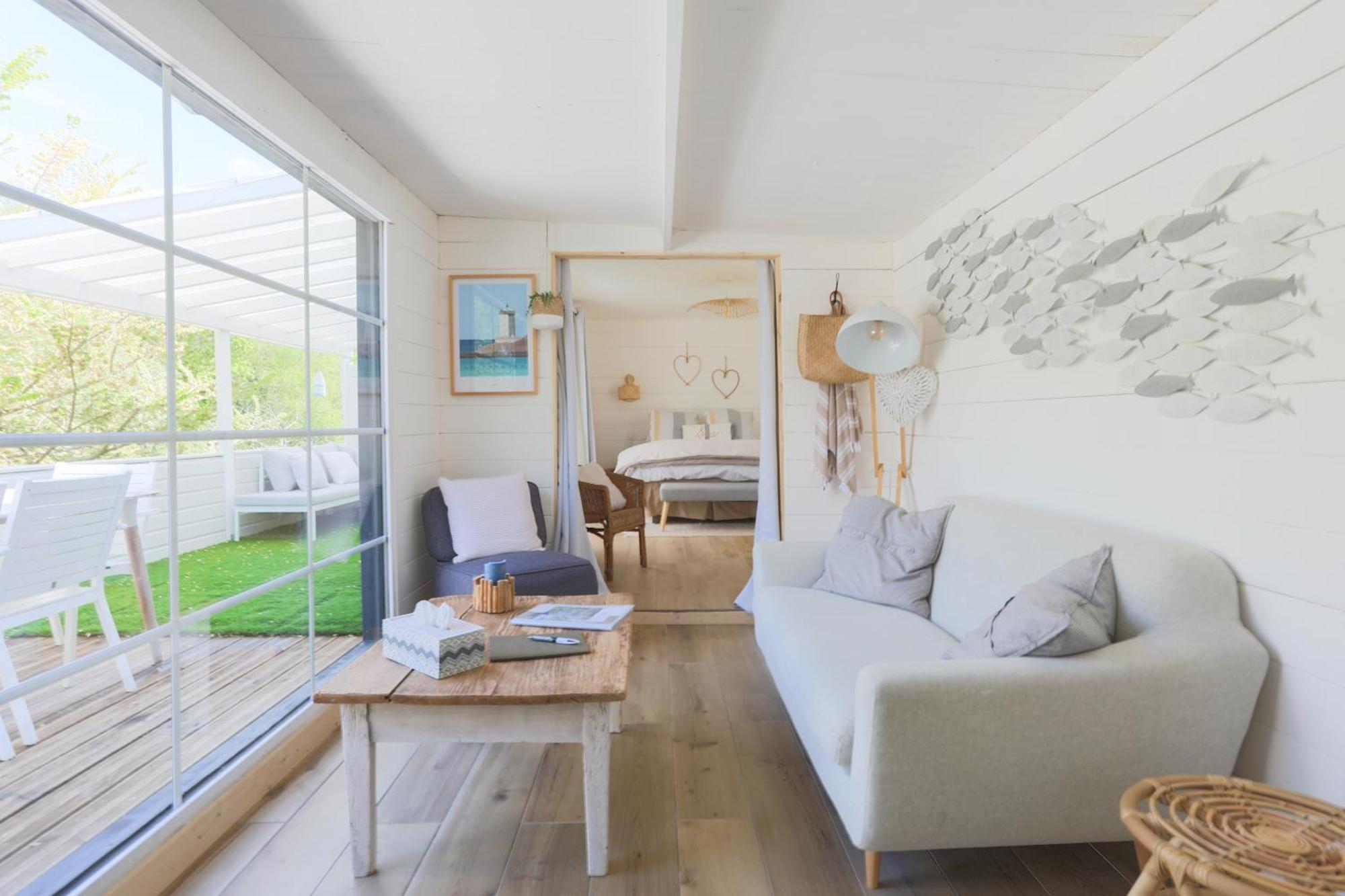 Lodge Avec Vue Sur La Riviere Lannion Bagian luar foto
